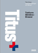 tekform slimline drawer+ catalogue 2025 image